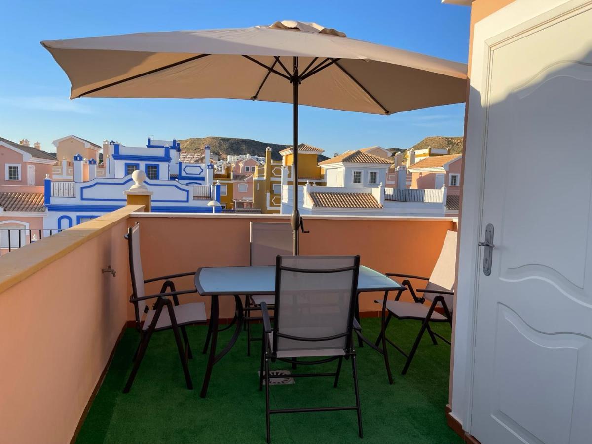 Adosado Playa, Geoda Y Aguilas Cerca, Con Barbacoa Y Piscina En San Juan De Los Terreros Luaran gambar