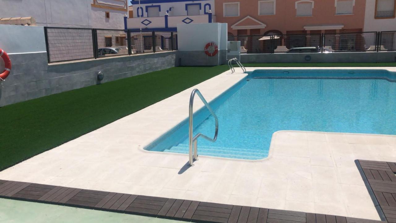 Adosado Playa, Geoda Y Aguilas Cerca, Con Barbacoa Y Piscina En San Juan De Los Terreros Luaran gambar